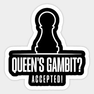 Queen's Gambit Sticker